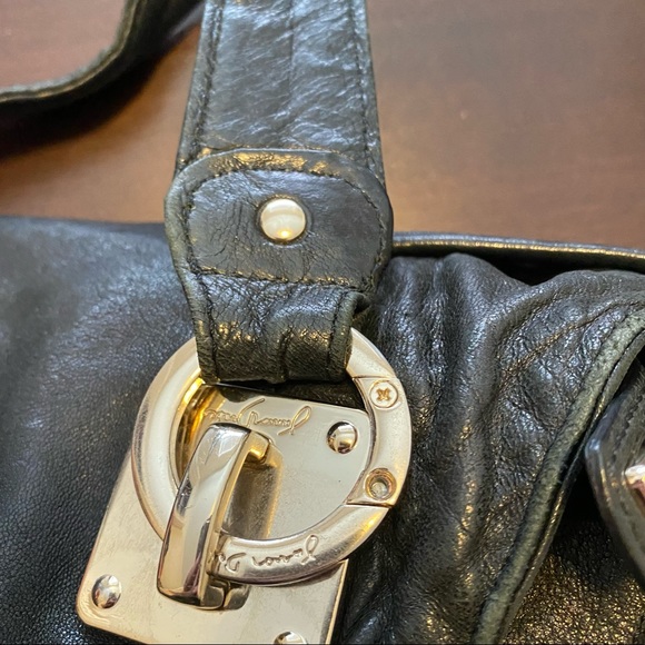 Junior Drake black leather purse. - Picture 15 of 16